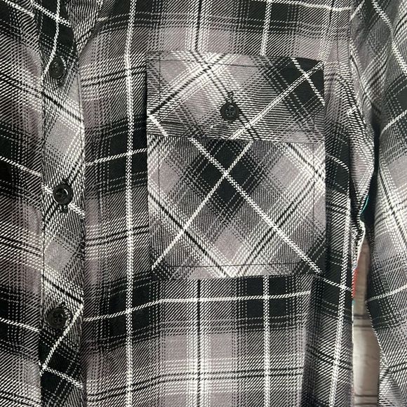 NEW Tolani Collection Neicy top button down plaid floral size XXS - Picture 7 of 14